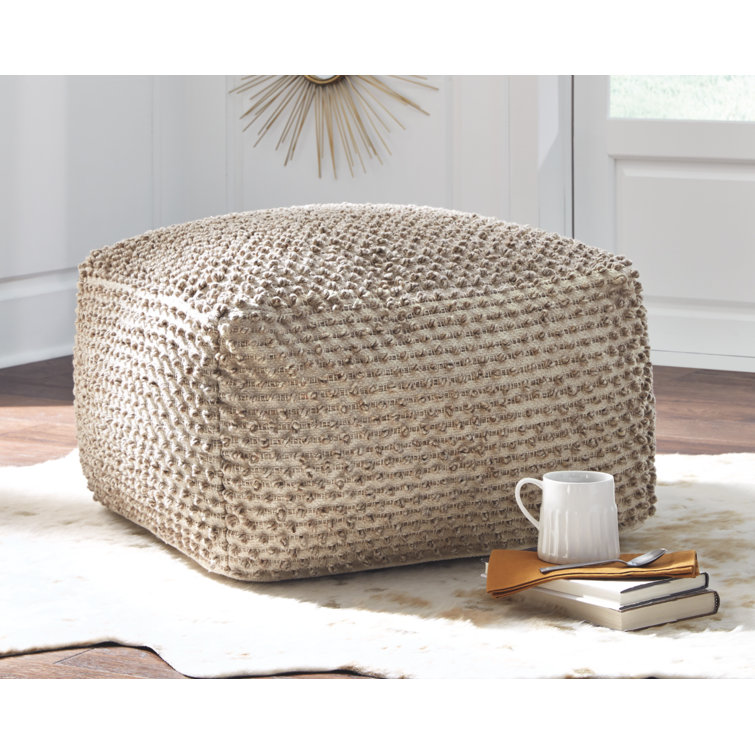 Dakota Fields Upholstered Pouf & Reviews Wayfair